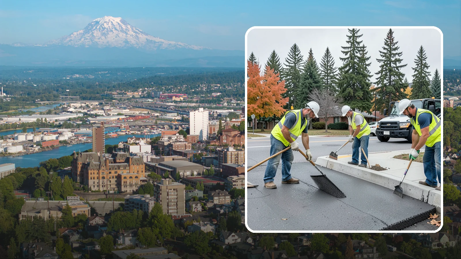 Municipal ADA Ramp Construction in Tacoma, Pierce County, WA - Construct compliant curb ramps that bring intersections into ADA and PROWAG conformance during transition-plan implementation.