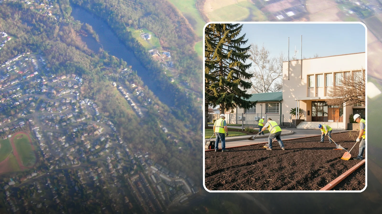 Municipal Bark Installation in Algona, King County, WA - We supply and install fresh bark across public beds, medians, and park landscapes to suppress weeds and refresh appearance for...