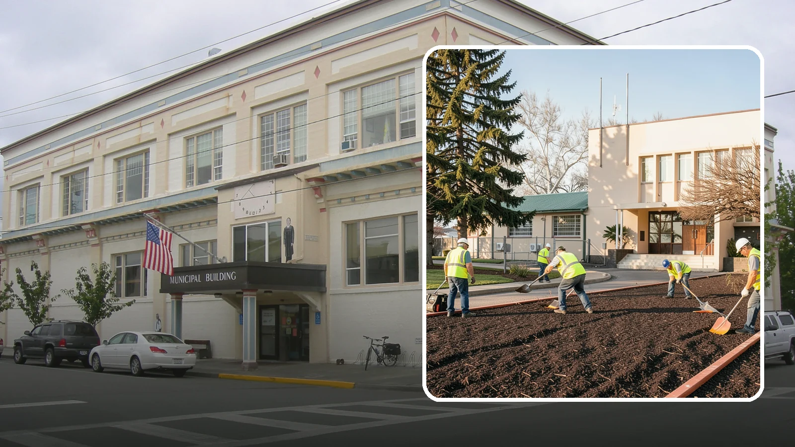 Municipal Bark Installation in Anacortes, Skagit County, WA - We supply and install fresh bark across public beds, medians, and park landscapes to suppress weeds and refresh appearance for...