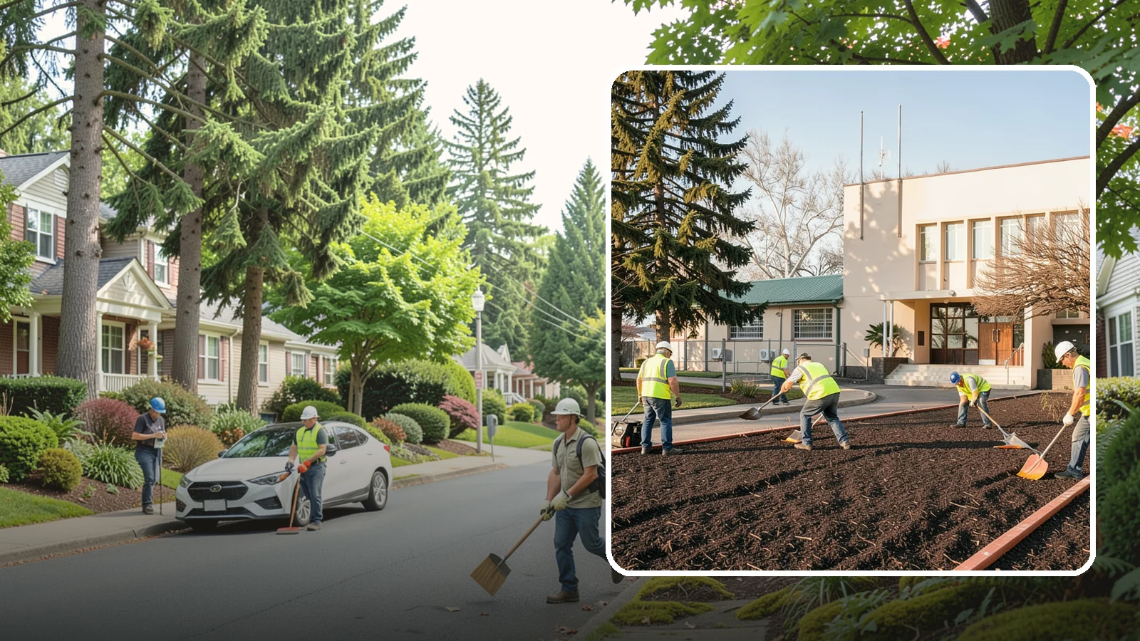 Municipal Bark Installation in Beaux Arts Village, King County, WA - We supply and install fresh bark across public beds, medians, and park landscapes to suppress weeds and refresh appearance for...