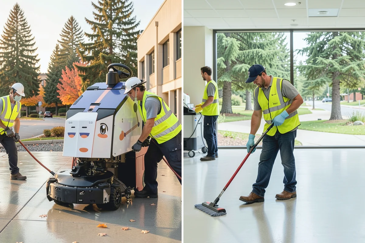 Municipal Bark Installation in Beaux Arts Village, King County, WA - We measure beds and confirm bark type, color, and target depth