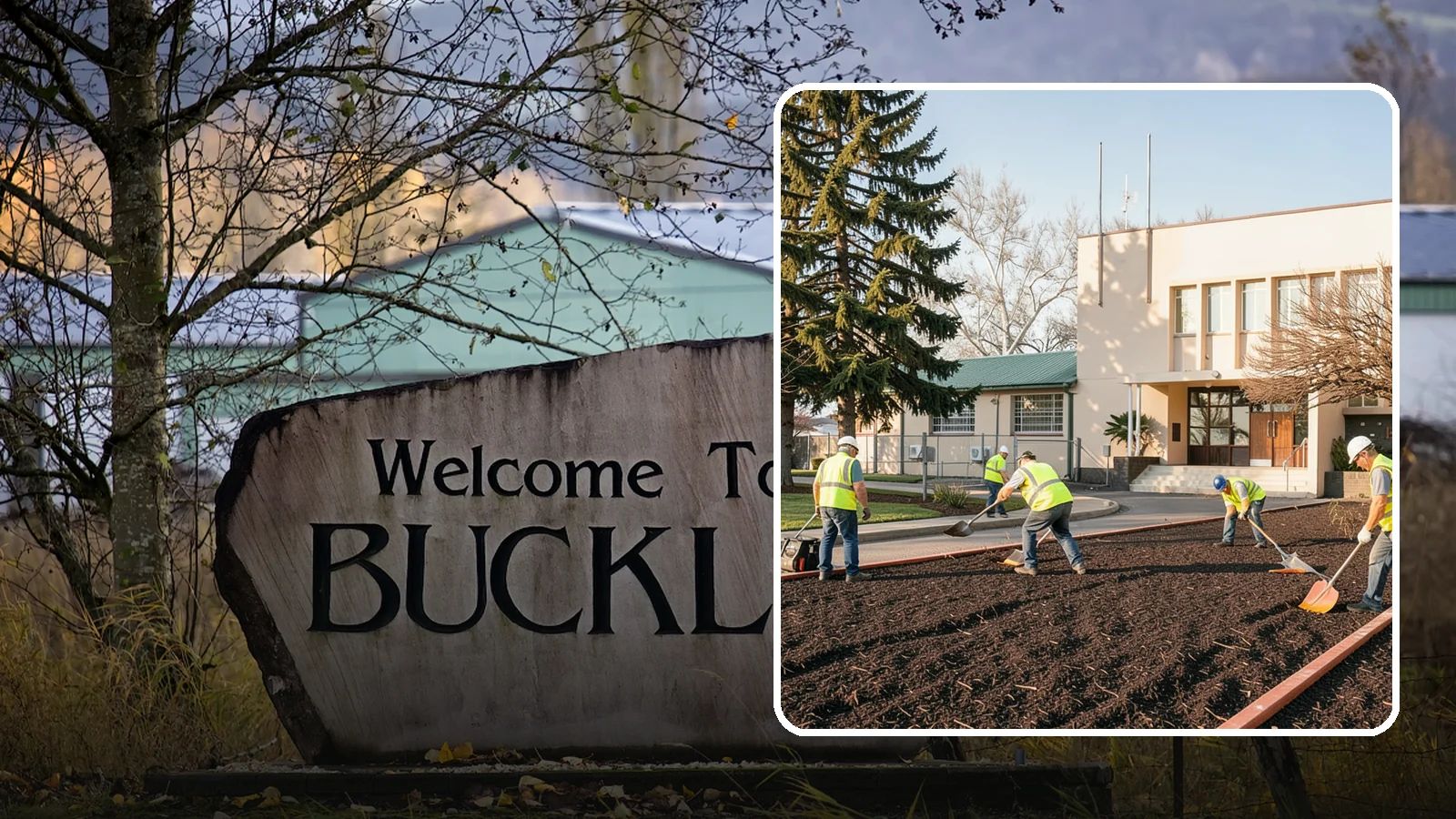 Municipal Bark Installation in Buckley, Pierce County, WA - We supply and install fresh bark across public beds, medians, and park landscapes to suppress weeds and refresh appearance for...
