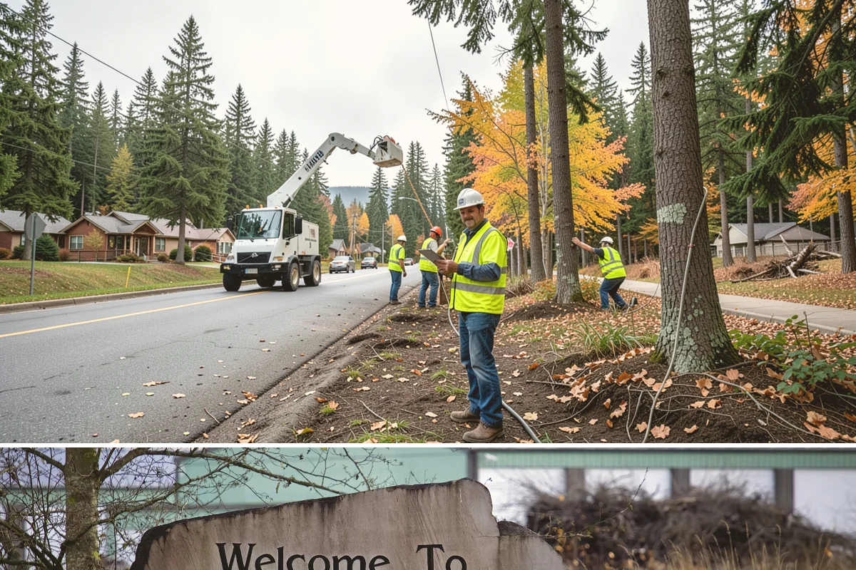 Municipal Bark Installation in Buckley, Pierce County, WA - Bark is best applied in spring to suppress the season's weed growth, with fall touch-ups keeping beds tidy through winter.
