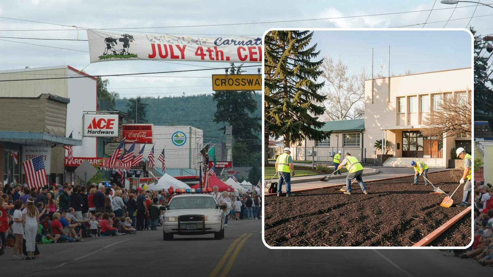 Municipal Bark Installation in Carnation, King County, WA - We supply and install fresh bark across public beds, medians, and park landscapes to suppress weeds and refresh appearance for...