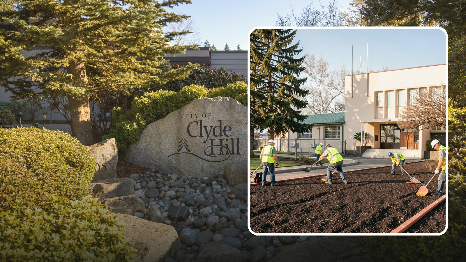 Municipal Bark Installation in Clyde Hill, King County, WA - We supply and install fresh bark across public beds, medians, and park landscapes to suppress weeds and refresh appearance for...