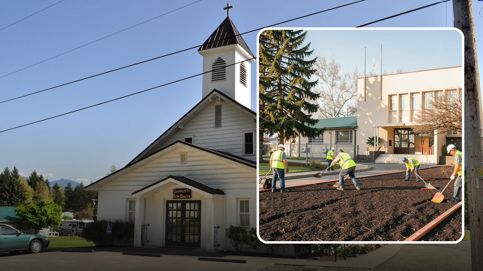 Municipal Bark Installation in Concrete, Skagit County, WA - We supply and install fresh bark across public beds, medians, and park landscapes to suppress weeds and refresh appearance for...