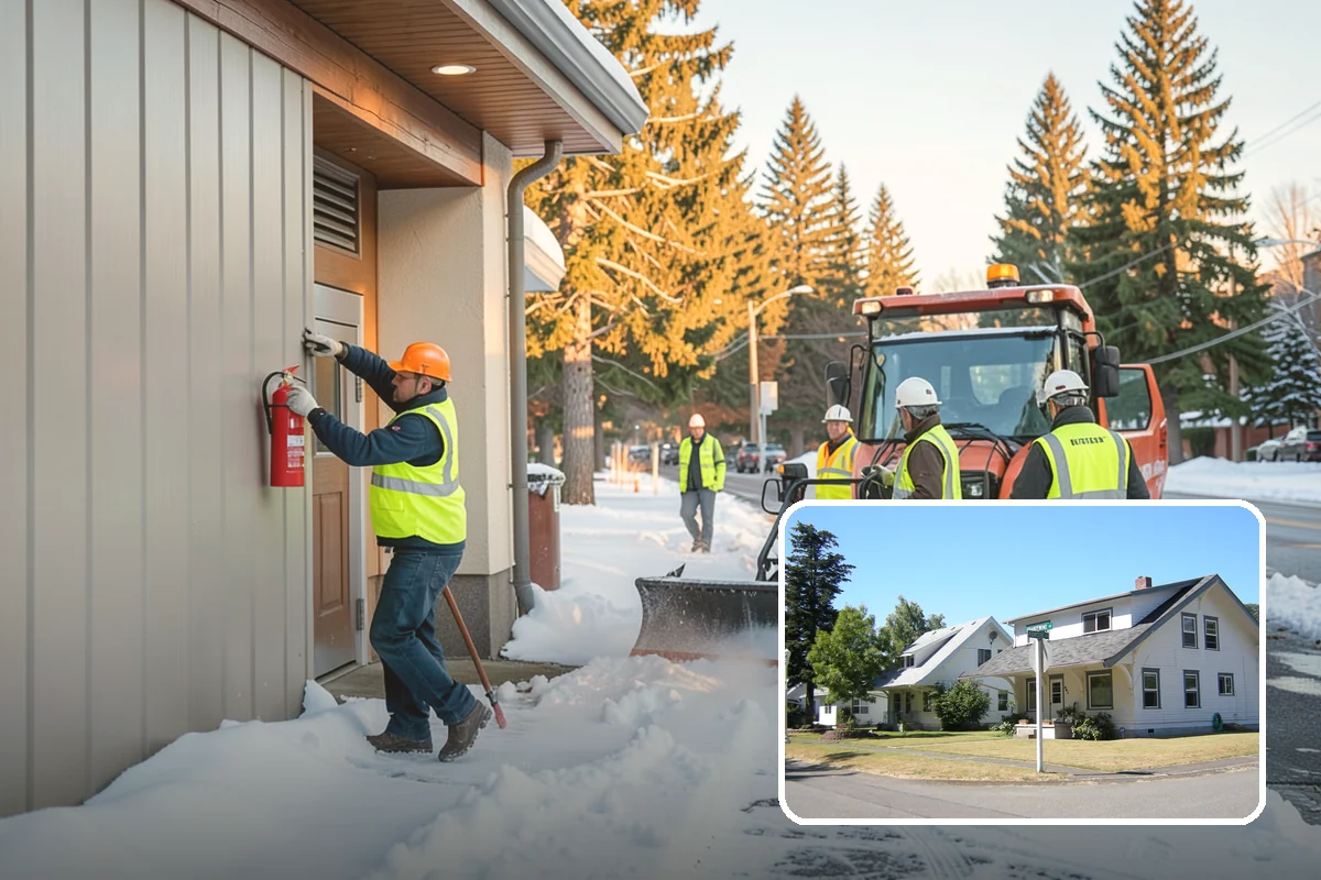 Municipal Bark Installation in DuPont, Pierce County, WA - Uniform bark depth improves the appearance of public landscapes