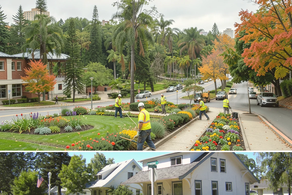 Municipal Bark Installation in DuPont, Pierce County, WA - Bark is best applied in spring to suppress the season's weed growth, with fall touch-ups keeping beds tidy through winter.