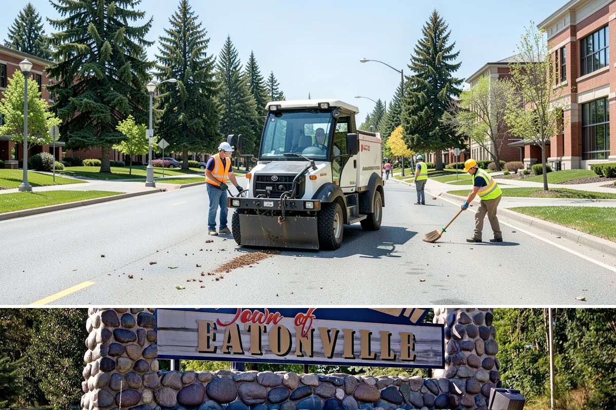 Municipal Bark Installation in Eatonville, Pierce County, WA - Bark is best applied in spring to suppress the season's weed growth, with fall touch-ups keeping beds tidy through winter.