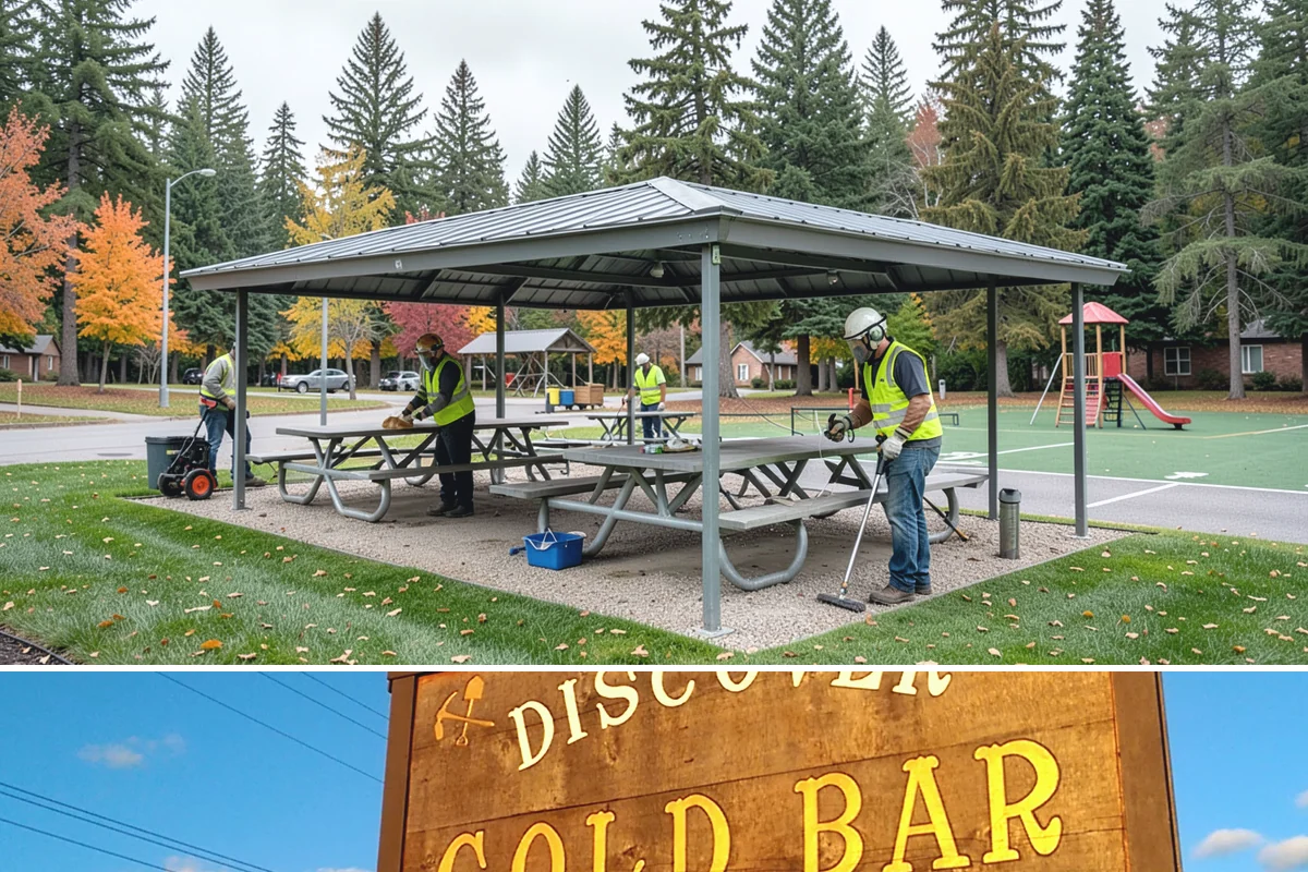 Municipal Bark Installation in Gold Bar, Snohomish County, WA - Bark is best applied in spring to suppress the season's weed growth, with fall touch-ups keeping beds tidy through winter.