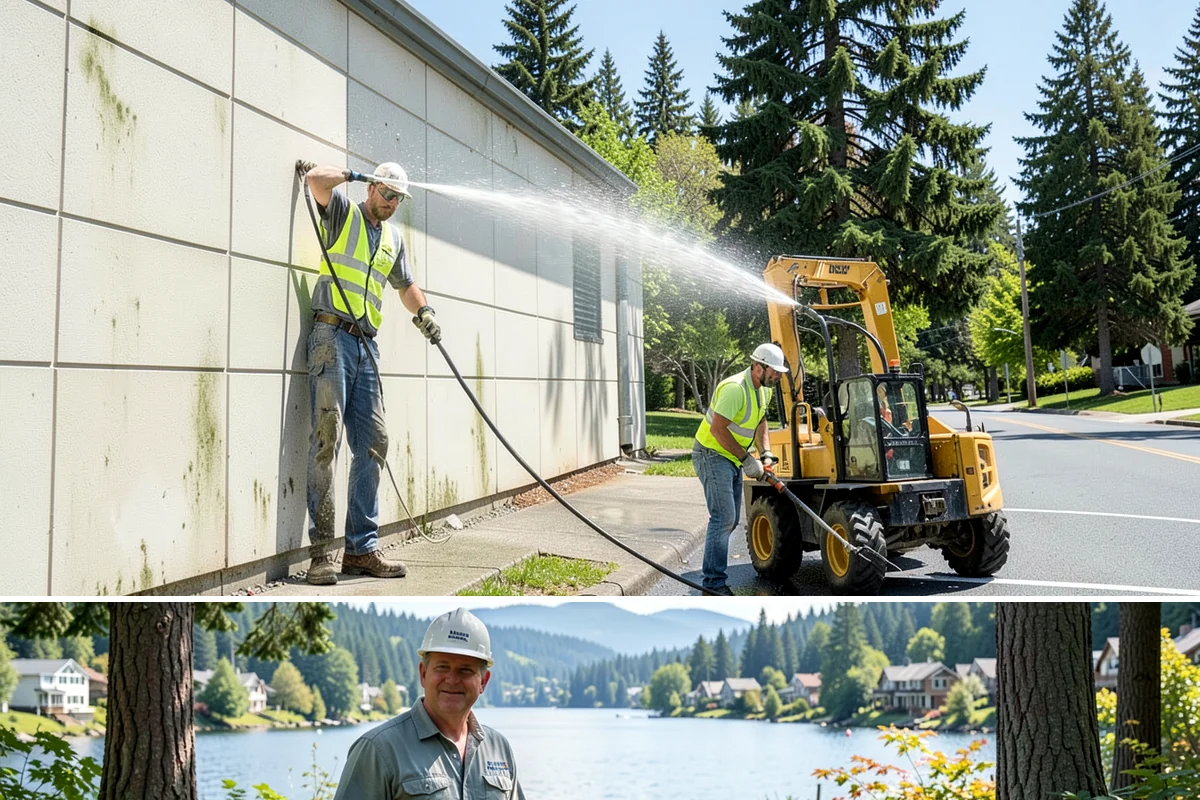 Municipal Bark Installation in Milton, King County, WA - Bark is best applied in spring to suppress the season's weed growth, with fall touch-ups keeping beds tidy through winter.