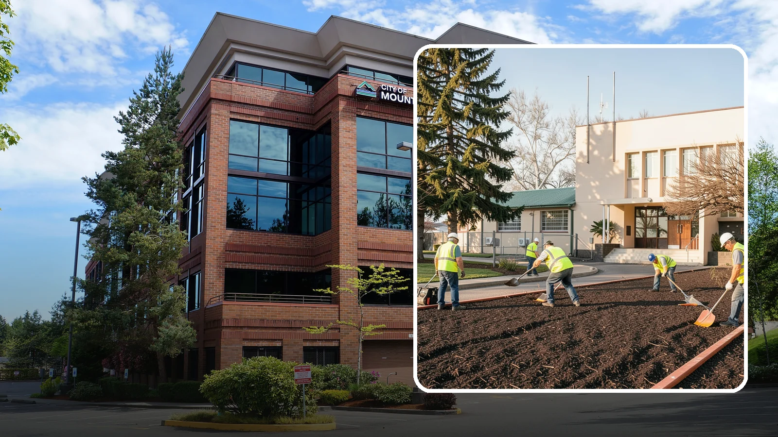 Municipal Bark Installation in Mountlake Terrace, Snohomish County, WA - We supply and install fresh bark across public beds, medians, and park landscapes to suppress weeds and refresh appearance for...