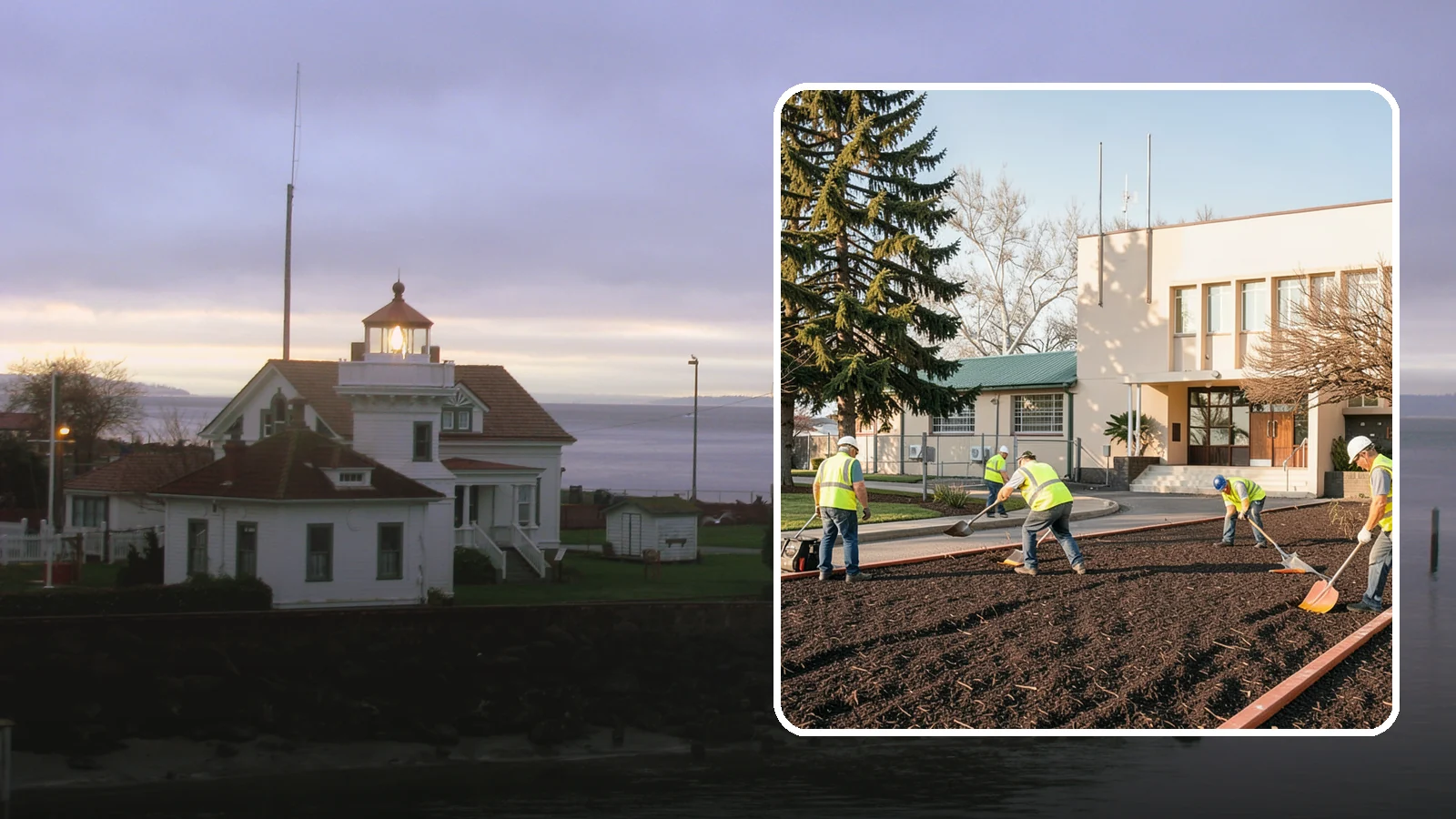 Municipal Bark Installation in Mukilteo, Snohomish County, WA - We supply and install fresh bark across public beds, medians, and park landscapes to suppress weeds and refresh appearance for...