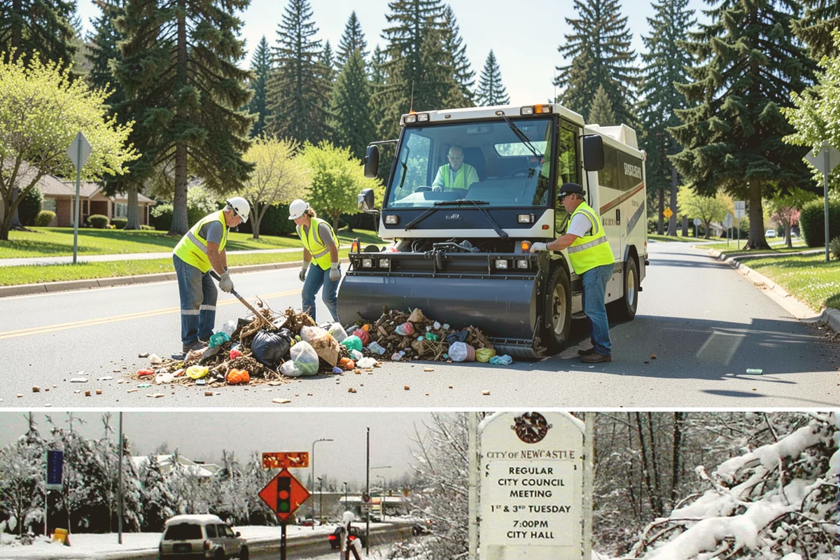 Municipal Bark Installation in Newcastle, King County, WA - Bark is best applied in spring to suppress the season's weed growth, with fall touch-ups keeping beds tidy through winter.