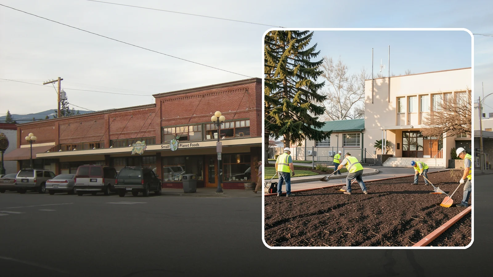 Municipal Bark Installation in Sedro-Woolley, Skagit County, WA - We supply and install fresh bark across public beds, medians, and park landscapes to suppress weeds and refresh appearance for...