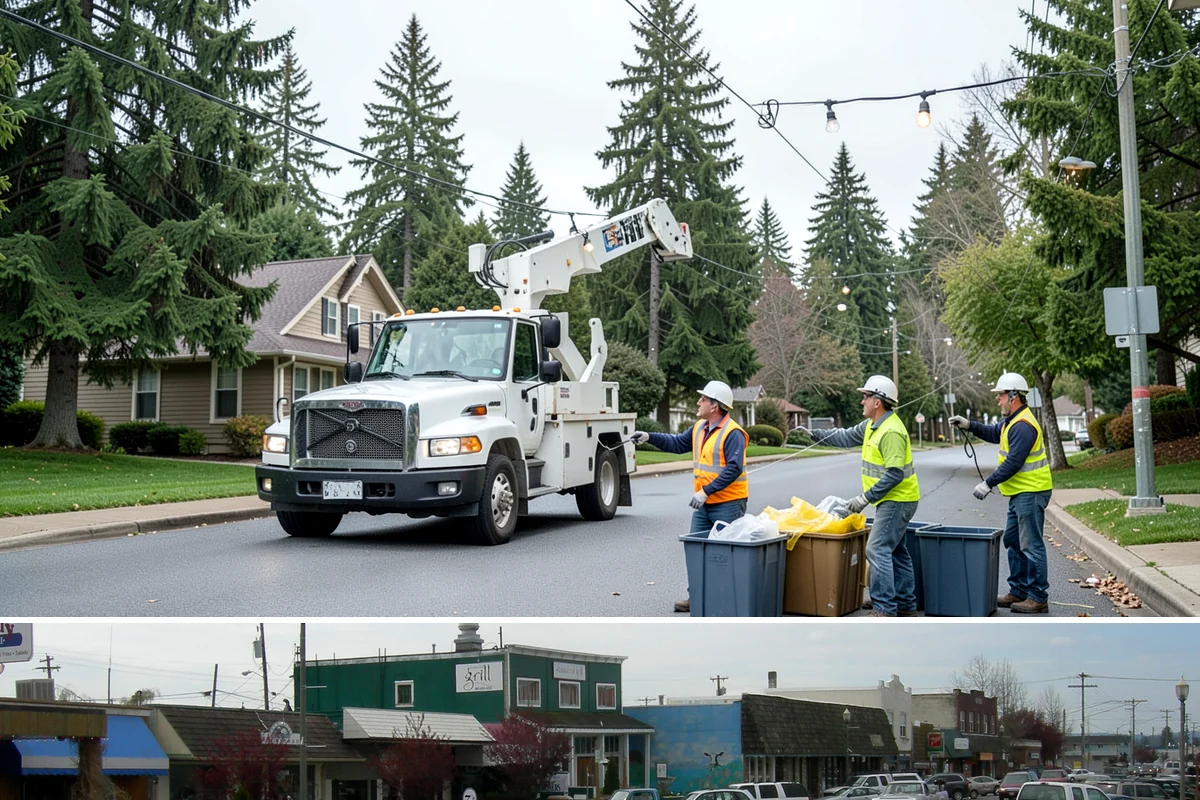 Municipal Bark Installation in Stanwood, Snohomish County, WA - Bark is best applied in spring to suppress the season's weed growth, with fall touch-ups keeping beds tidy through winter.