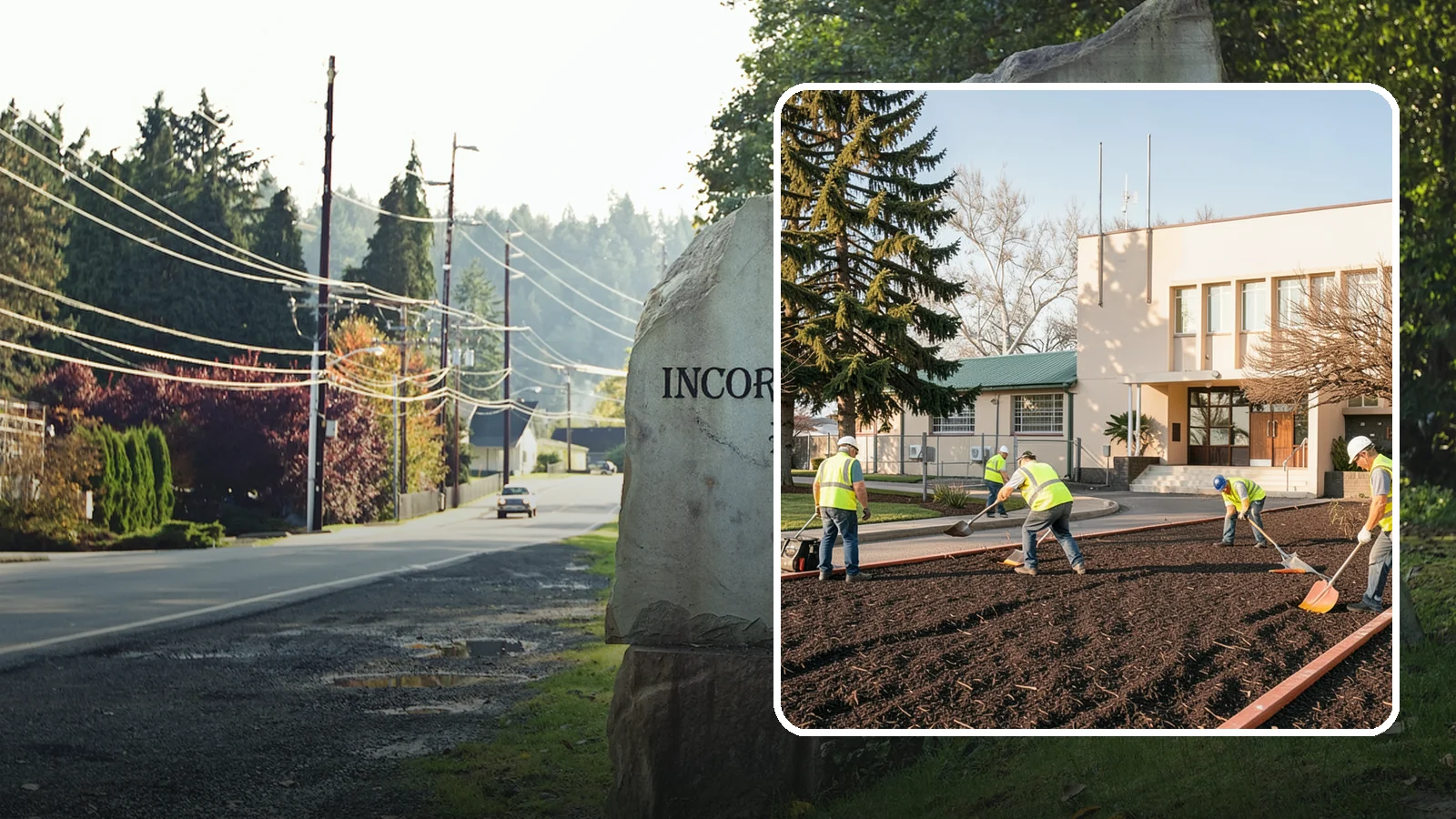 Municipal Bark Installation in Wilkeson, Pierce County, WA - We supply and install fresh bark across public beds, medians, and park landscapes to suppress weeds and refresh appearance for...