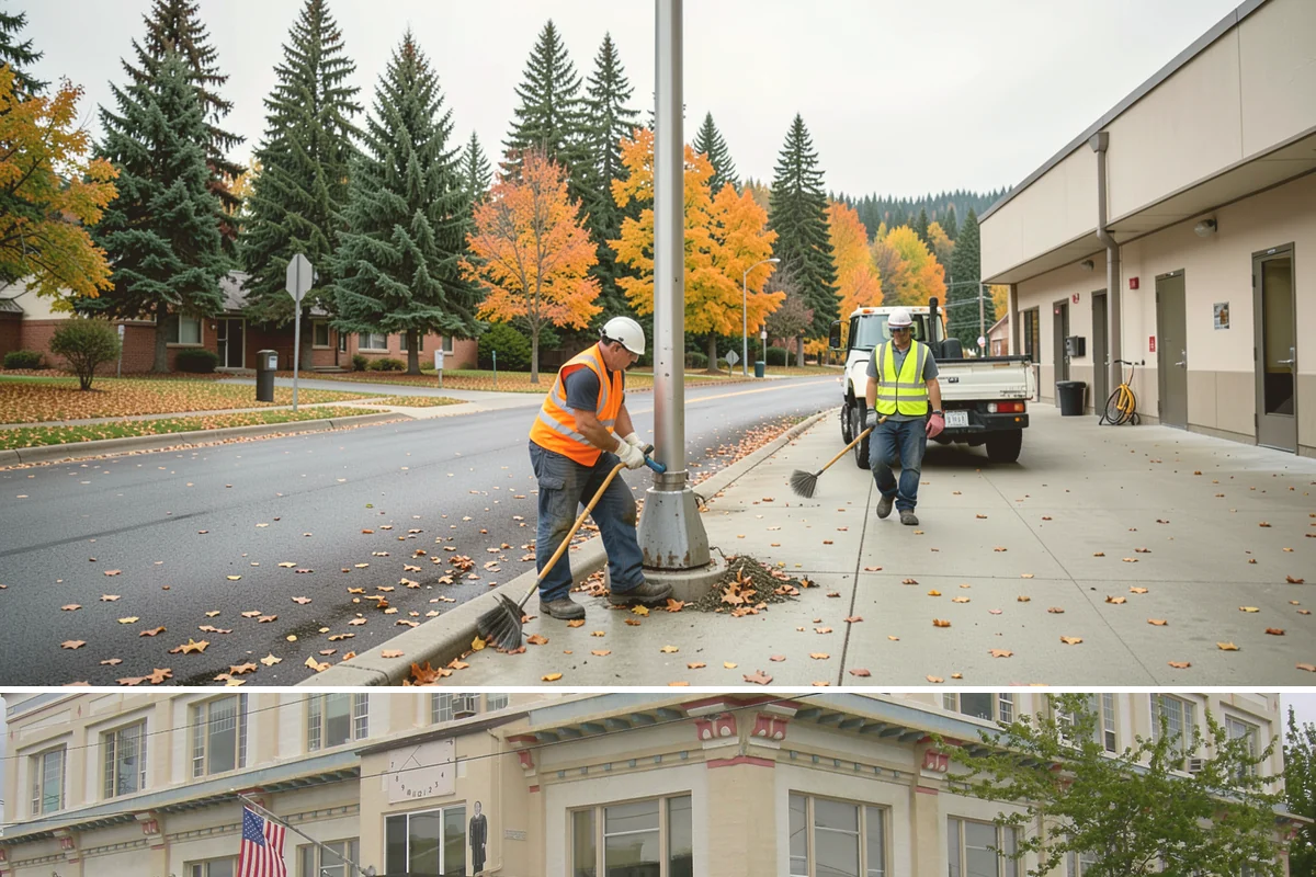 Municipal Building Washing in Anacortes, Skagit County, WA - Building washing is best performed in the drier months from late spring through early fall, when surfaces dry and treatments work...