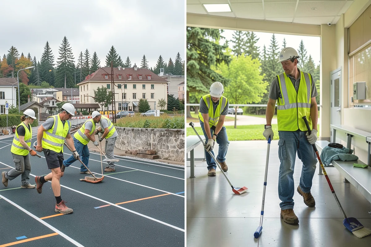 Municipal Building Washing in Black Diamond, King County, WA - We evaluate substrates and select appropriate cleaning methods