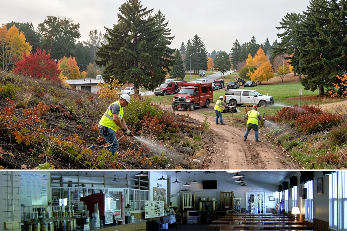 Municipal Building Washing in Black Diamond, King County, WA - Building washing is best performed in the drier months from late spring through early fall, when surfaces dry and treatments work...