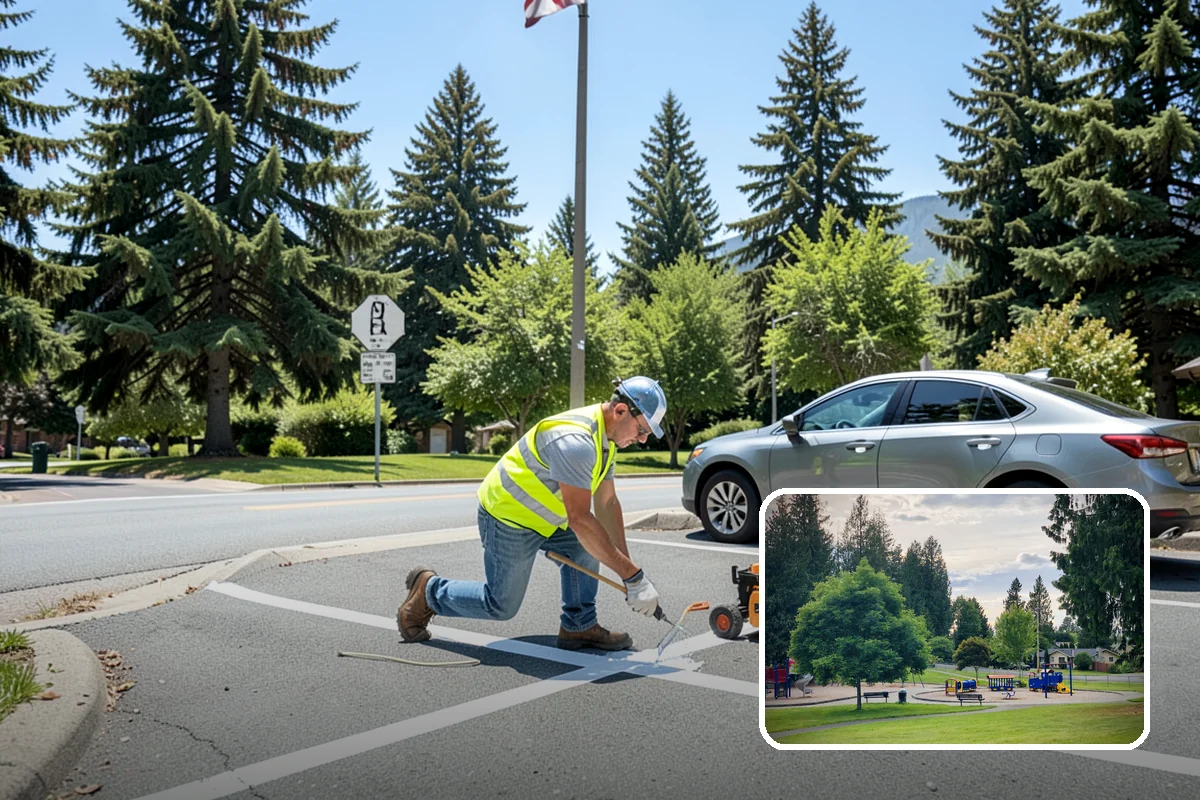 Municipal Building Washing in Bonney Lake, Pierce County, WA - Soft-wash methods clean without damaging facades or seals
