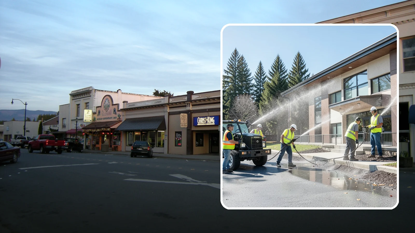 Municipal Building Washing in Burlington, Skagit County, WA - We wash public building exteriors to remove mildew, algae, and grime using safe methods for Western Washington civic facilities.