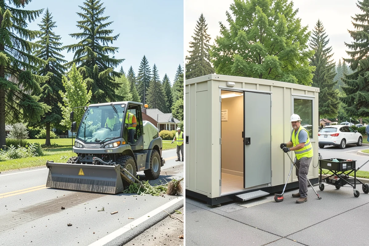 Municipal Building Washing in Burlington, Skagit County, WA - We evaluate substrates and select appropriate cleaning methods