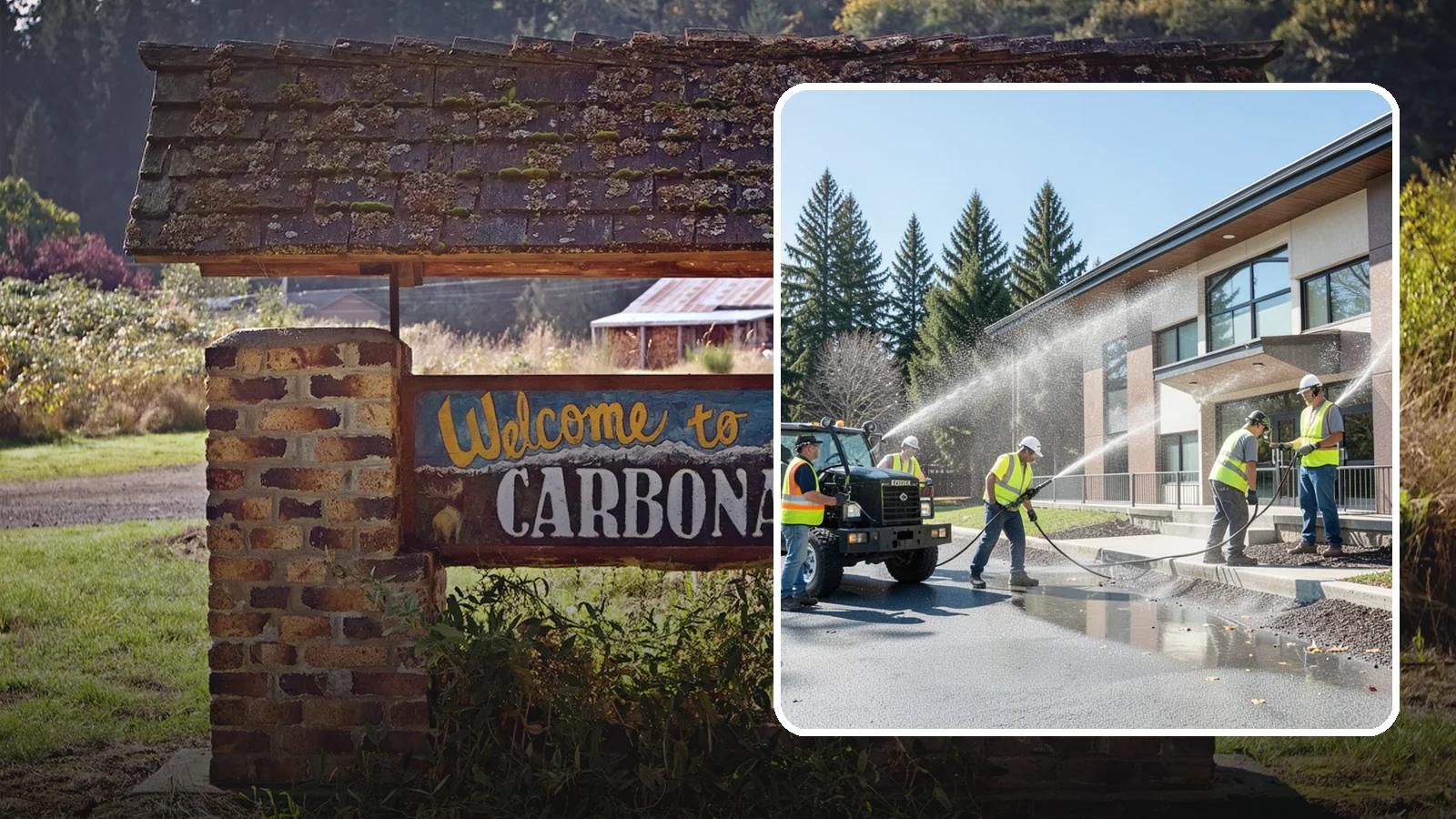 Municipal Building Washing in Carbonado, Pierce County, WA - We wash public building exteriors to remove mildew, algae, and grime using safe methods for Western Washington civic facilities.