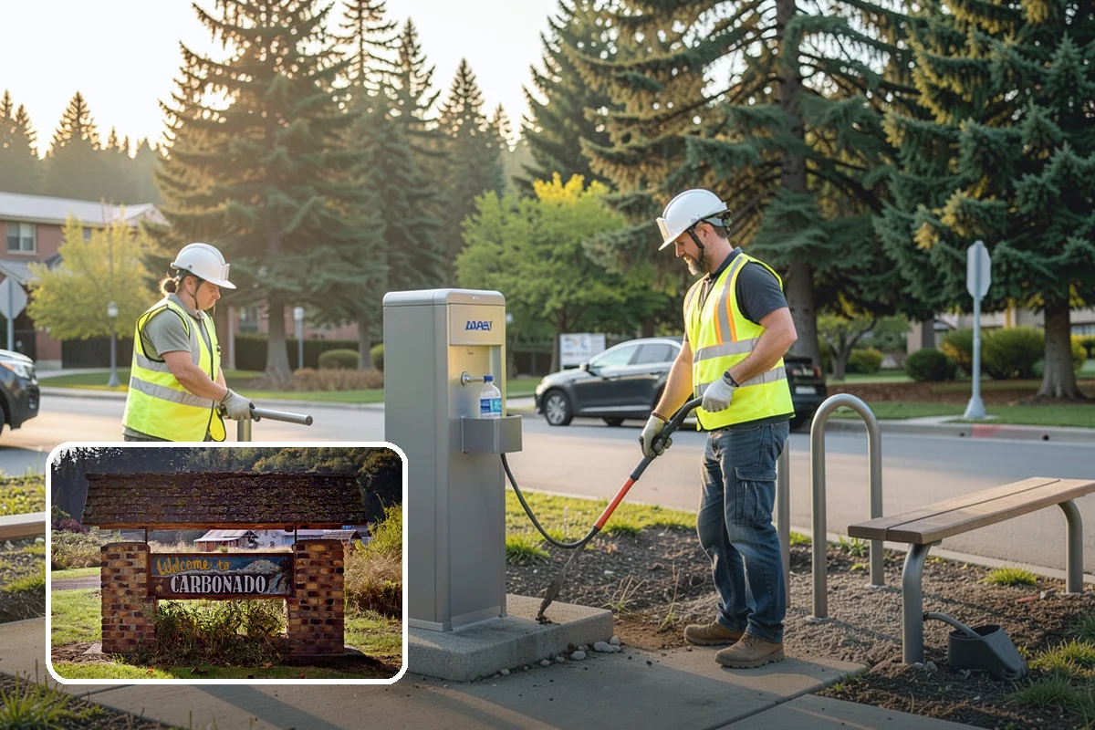 Municipal Building Washing in Carbonado, Pierce County, WA - Soft-wash methods clean without damaging facades or seals
