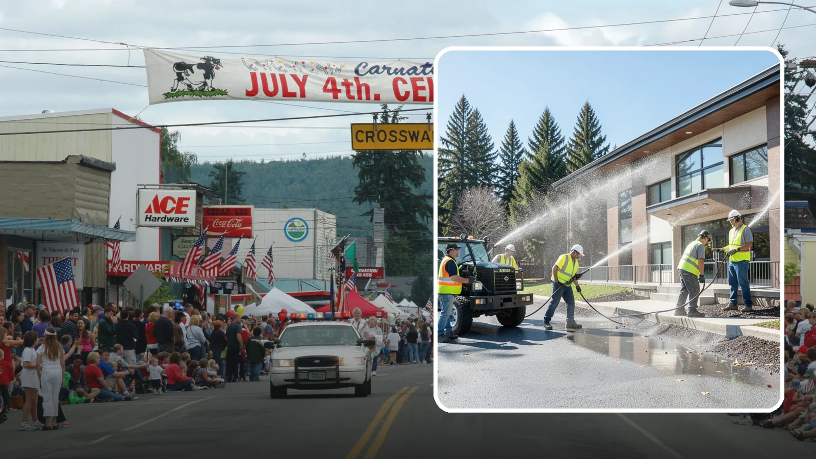 Municipal Building Washing in Carnation, King County, WA - We wash public building exteriors to remove mildew, algae, and grime using safe methods for Western Washington civic facilities.