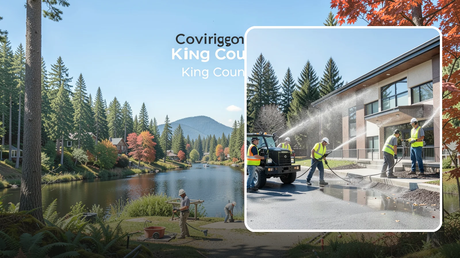 Municipal Building Washing in Covington, King County, WA - We wash public building exteriors to remove mildew, algae, and grime using safe methods for Western Washington civic facilities.