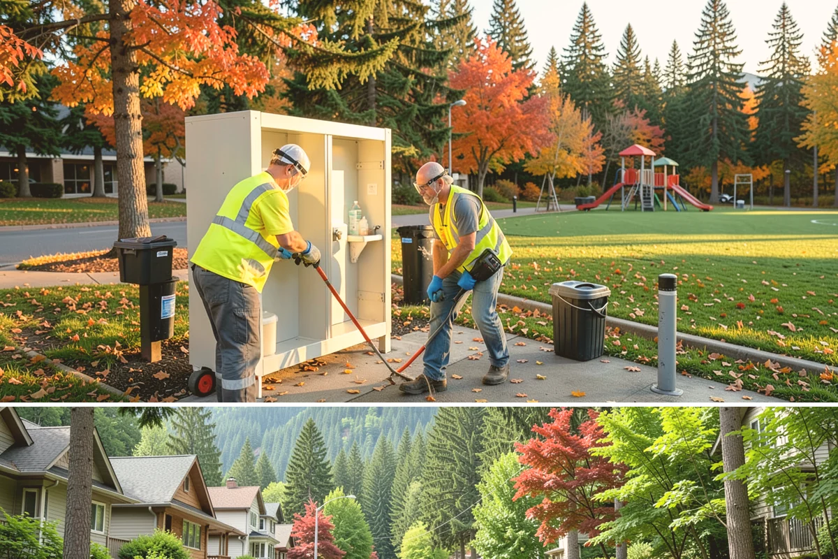 Municipal Building Washing in Darrington, Snohomish County, WA - Building washing is best performed in the drier months from late spring through early fall, when surfaces dry and treatments work...