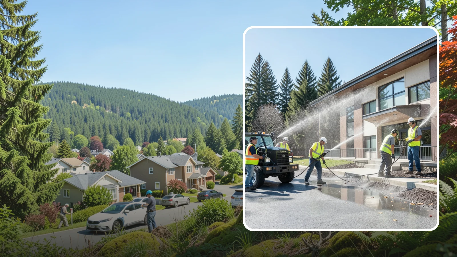 Municipal Building Washing in Index, Snohomish County, WA - We wash public building exteriors to remove mildew, algae, and grime using safe methods for Western Washington civic facilities.