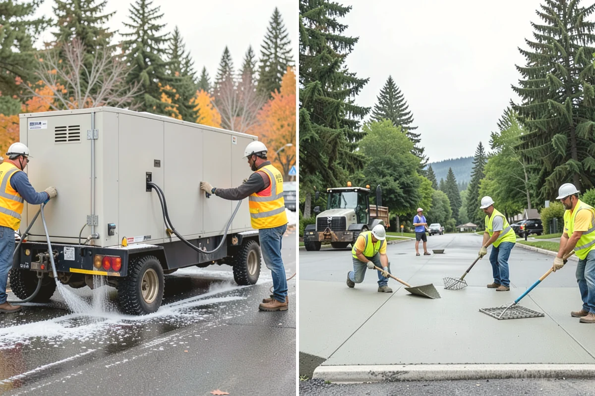 Municipal Building Washing in Issaquah, King County, WA - We evaluate substrates and select appropriate cleaning methods