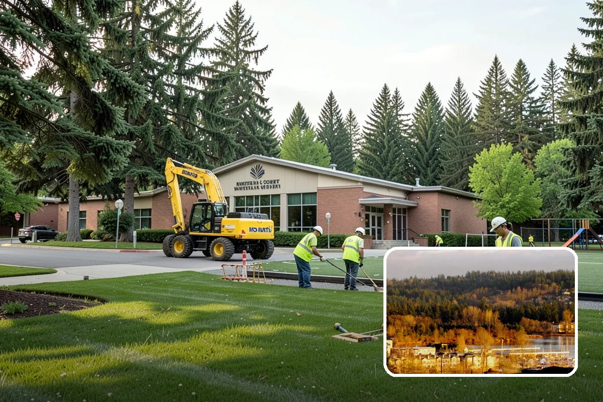 Municipal Building Washing in Kenmore, King County, WA - Soft-wash methods clean without damaging facades or seals