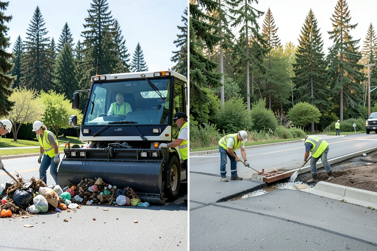 Municipal Building Washing in Kenmore, King County, WA - We evaluate substrates and select appropriate cleaning methods