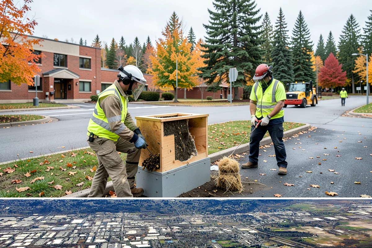 Municipal Building Washing in Kent, King County, WA - Building washing is best performed in the drier months from late spring through early fall, when surfaces dry and treatments work...