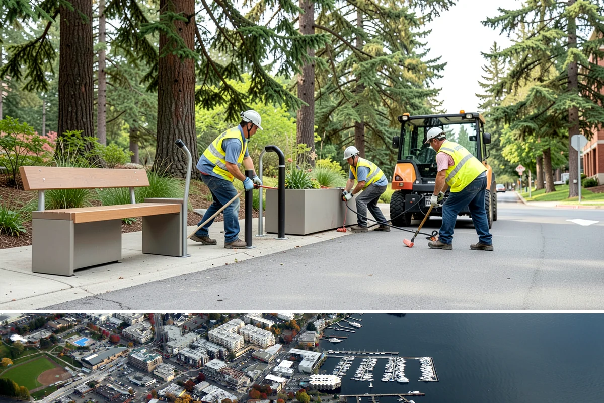 Municipal Building Washing in Kirkland, King County, WA - Building washing is best performed in the drier months from late spring through early fall, when surfaces dry and treatments work...