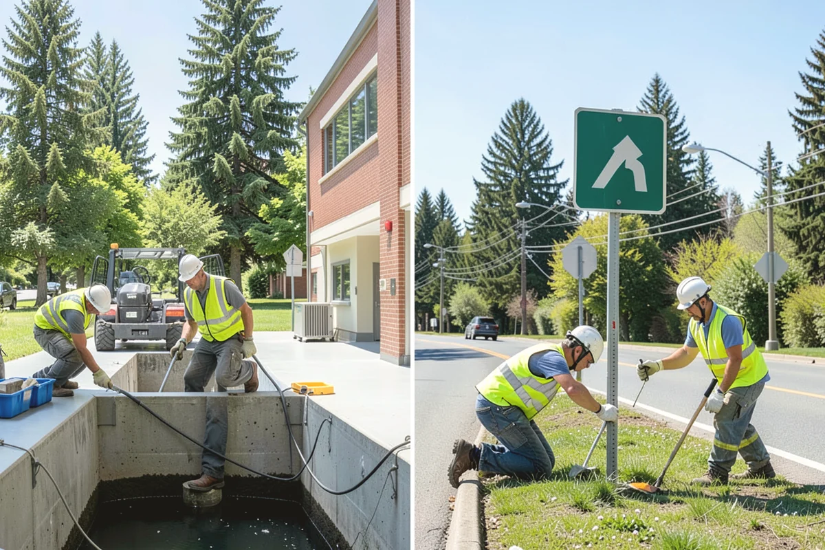 Municipal Building Washing in La Conner, Skagit County, WA - We evaluate substrates and select appropriate cleaning methods