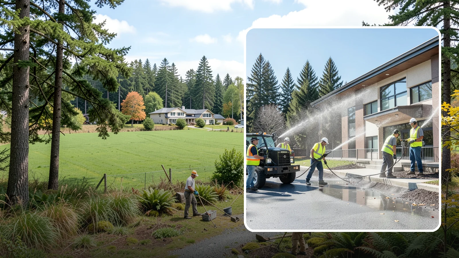 Municipal Building Washing in Lyman, Skagit County, WA - We wash public building exteriors to remove mildew, algae, and grime using safe methods for Western Washington civic facilities.