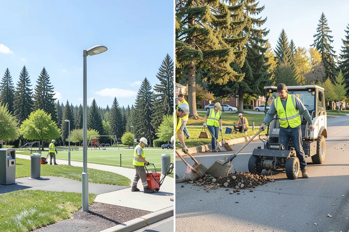 Municipal Building Washing in Medina, King County, WA - We evaluate substrates and select appropriate cleaning methods
