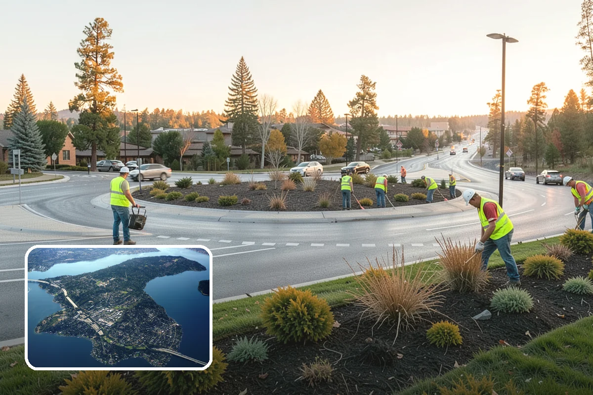 Municipal Building Washing in Mercer Island, King County, WA - Soft-wash methods clean without damaging facades or seals