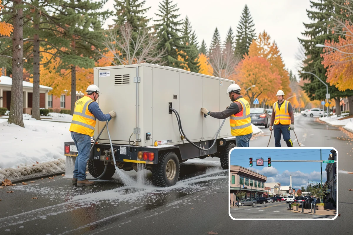 Municipal Building Washing in Monroe, Snohomish County, WA - Soft-wash methods clean without damaging facades or seals