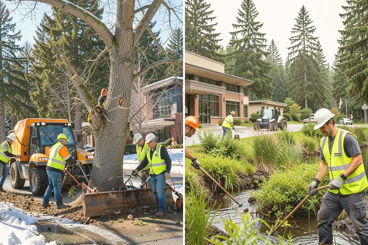 Municipal Building Washing in Mount Vernon, Skagit County, WA - We evaluate substrates and select appropriate cleaning methods