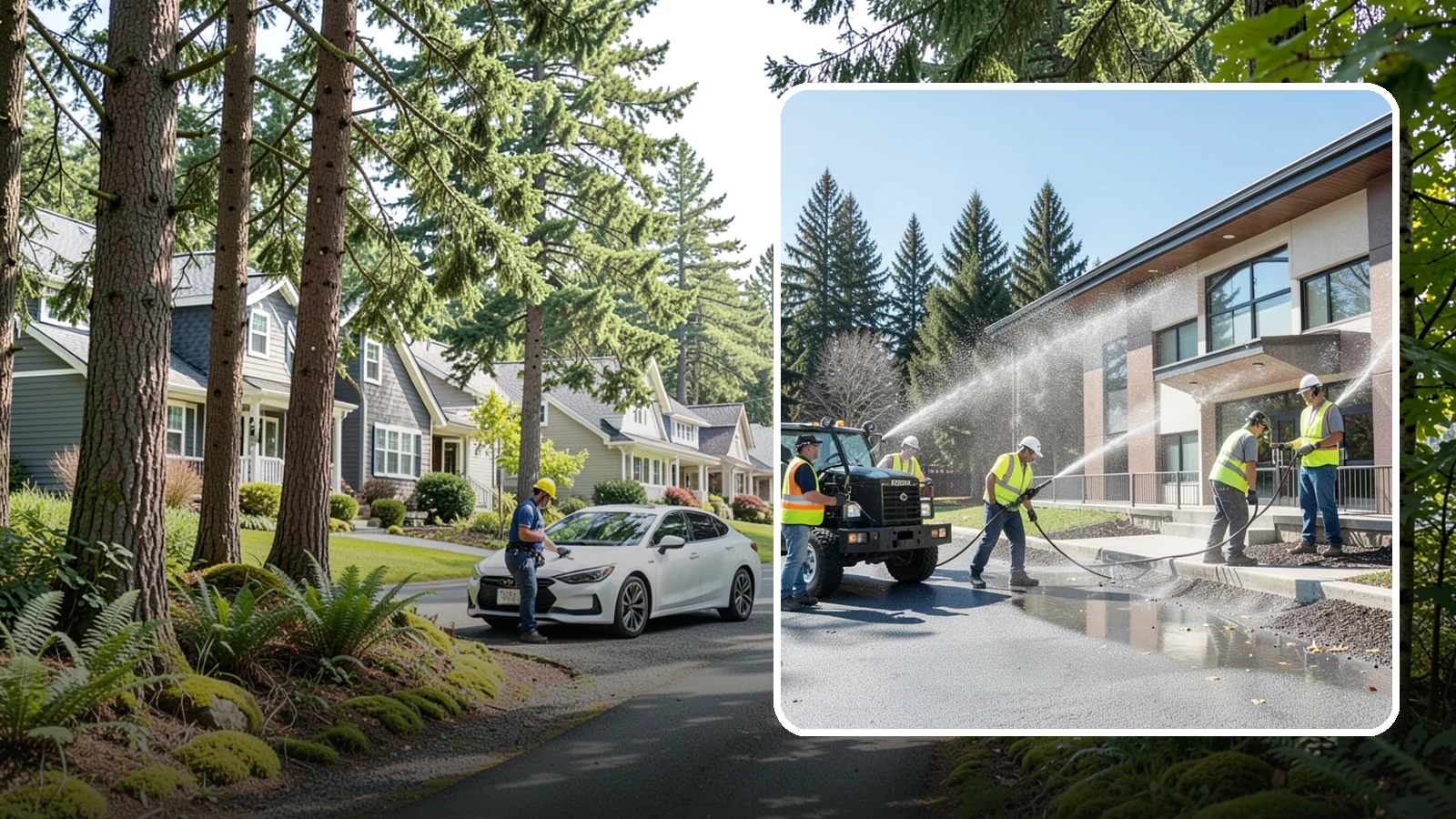 Municipal Building Washing in Normandy Park, King County, WA - We wash public building exteriors to remove mildew, algae, and grime using safe methods for Western Washington civic facilities.
