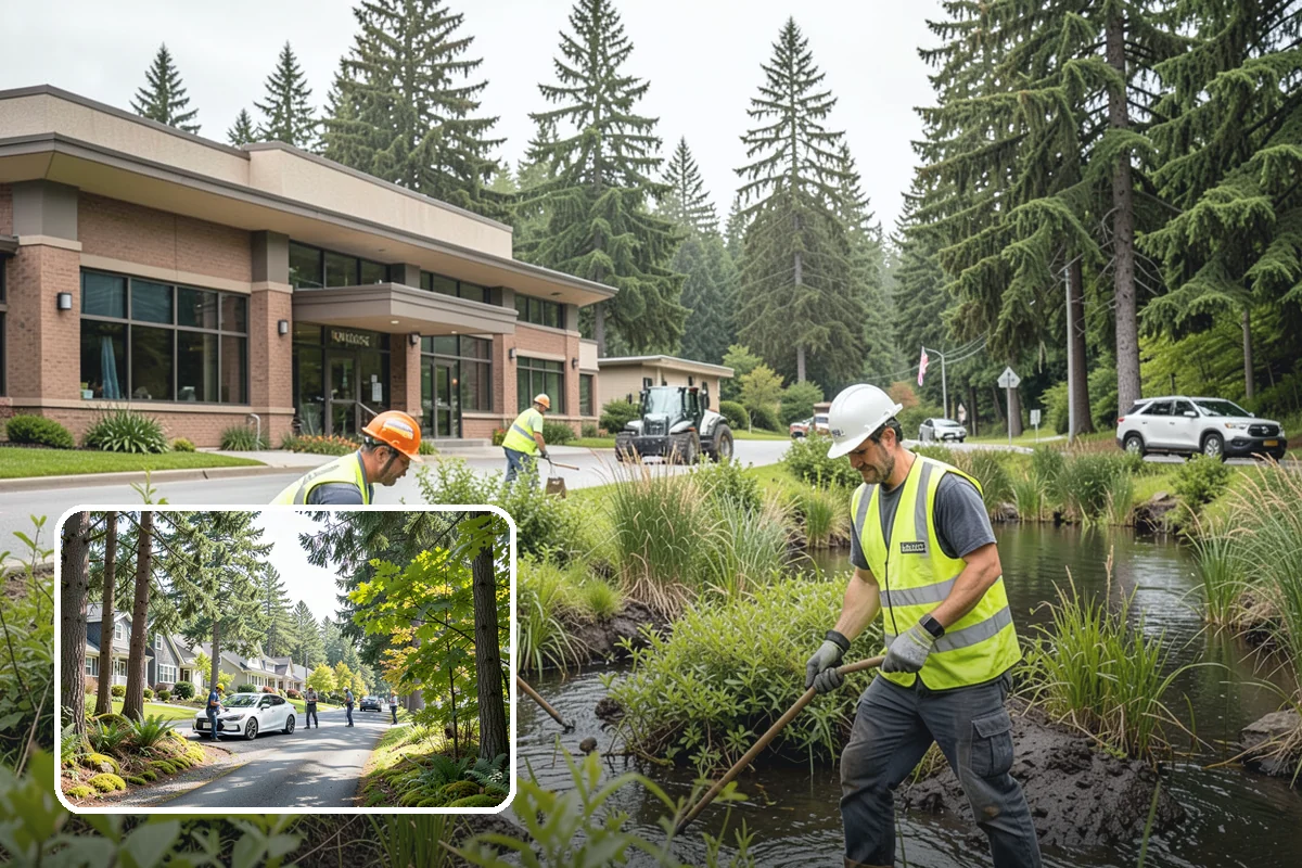 Municipal Building Washing in Normandy Park, King County, WA - Soft-wash methods clean without damaging facades or seals
