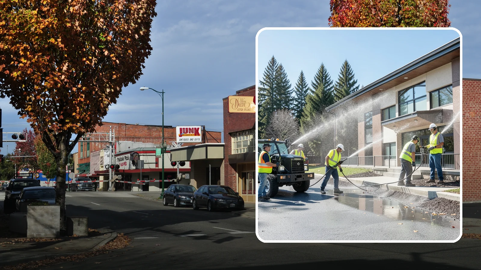 Municipal Building Washing in Puyallup, Pierce County, WA - We wash public building exteriors to remove mildew, algae, and grime using safe methods for Western Washington civic facilities.