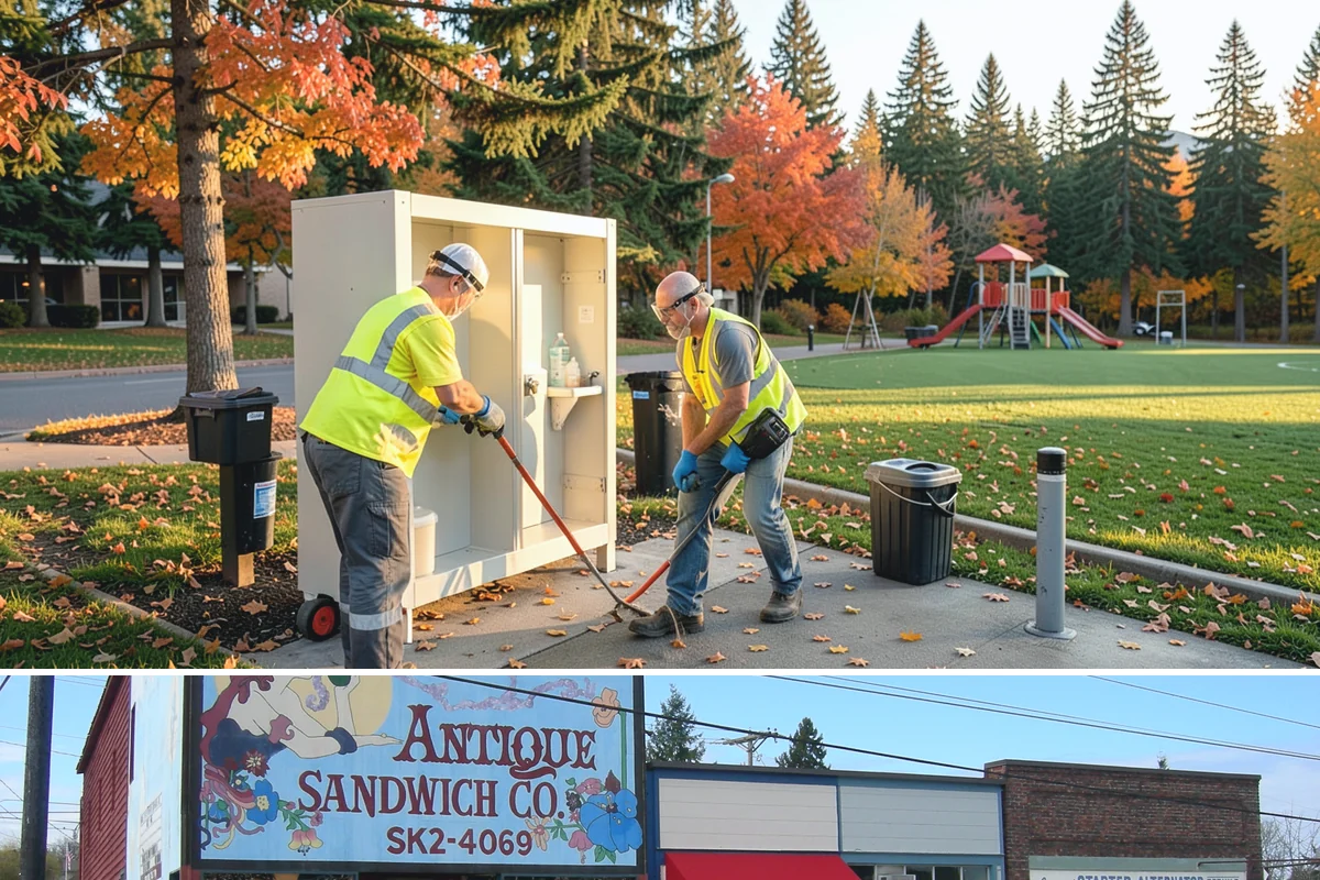 Municipal Building Washing in Ruston, Pierce County, WA - Building washing is best performed in the drier months from late spring through early fall, when surfaces dry and treatments work...