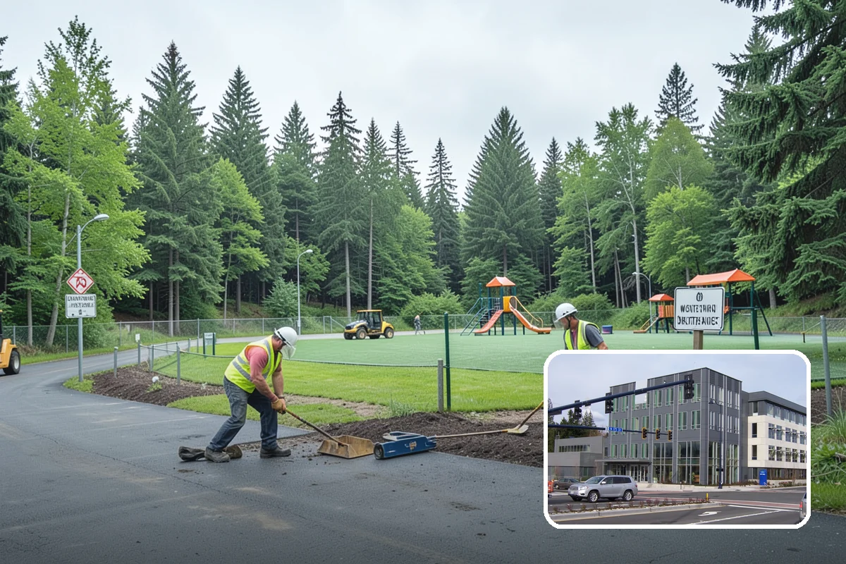 Municipal Building Washing in Shoreline, King County, WA - Soft-wash methods clean without damaging facades or seals