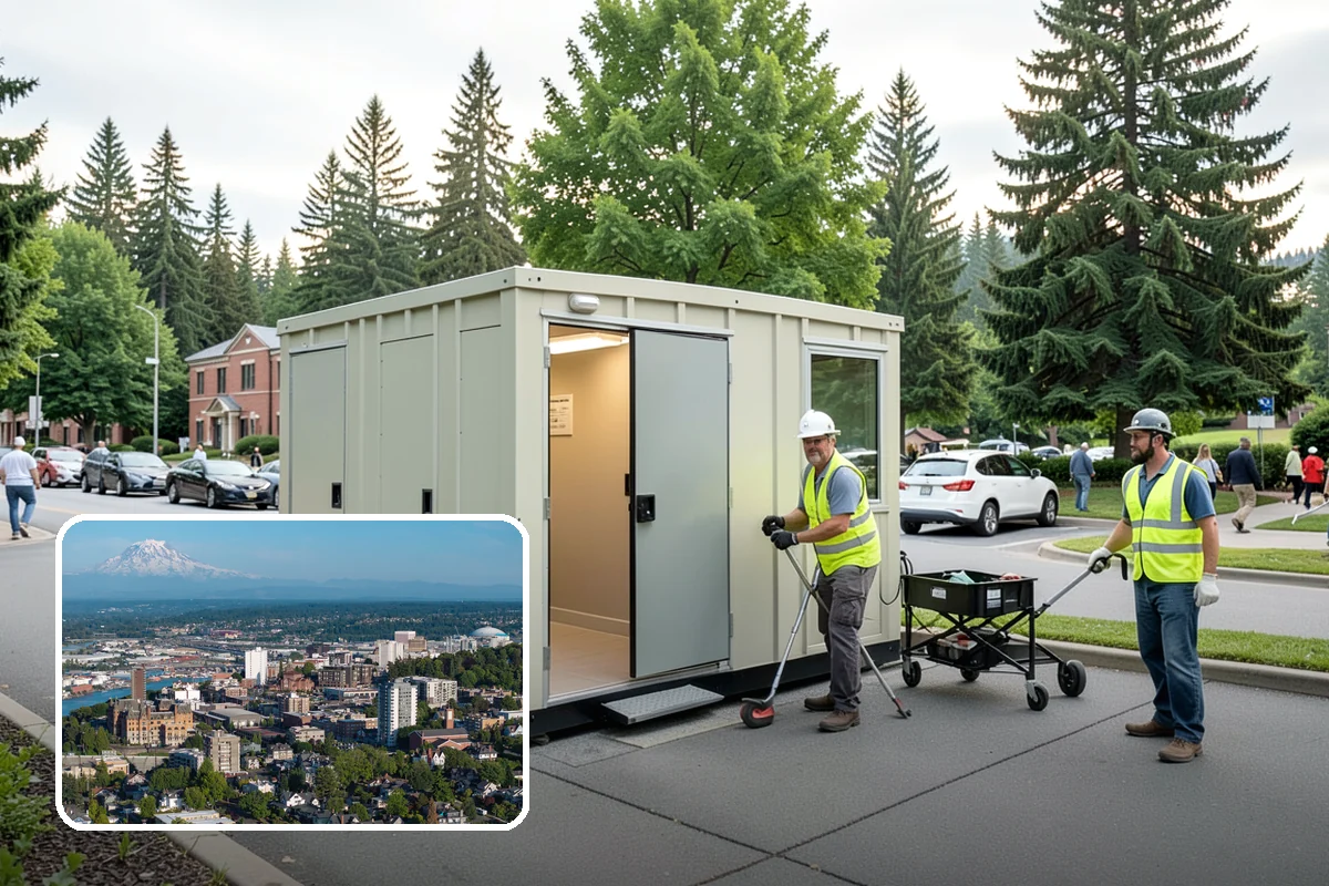 Municipal Building Washing in Tacoma, Pierce County, WA - Soft-wash methods clean without damaging facades or seals